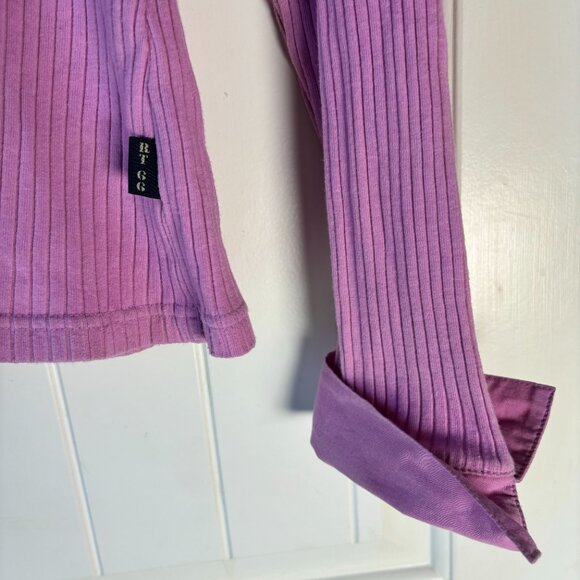 Route 66 Vintage Light Pink Collared Blouse Large - Picture 4 of 6